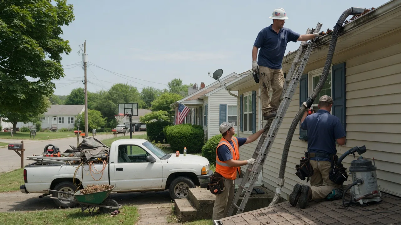 Gutter Installation in Le Roy, IL near me